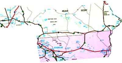 map of Roadrunner District